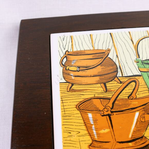 Vintage Cheeseboard with Knife, Box Included - Picture 10 of 14